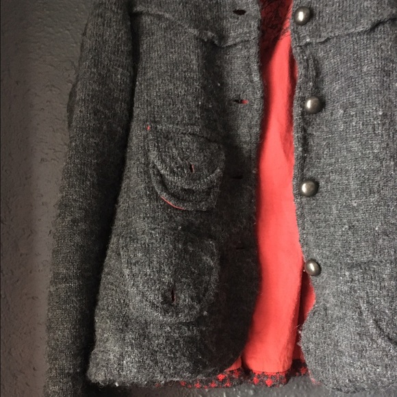 🌙Free People Lambswool Jacket - Picture 3 of 4