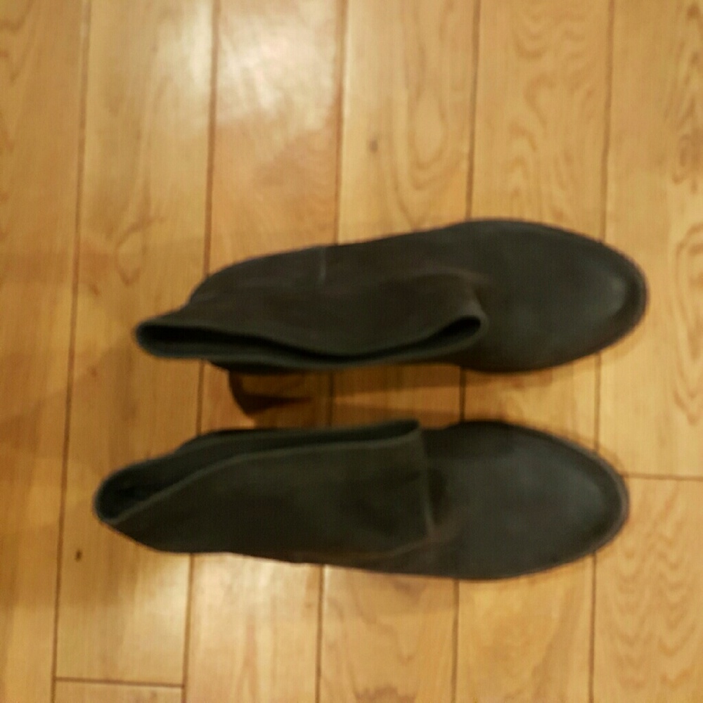 Grey J.jill suede boots