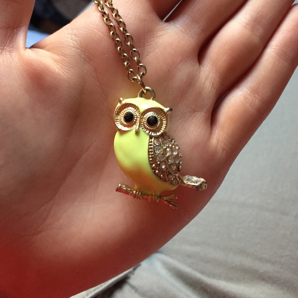 owl necklace