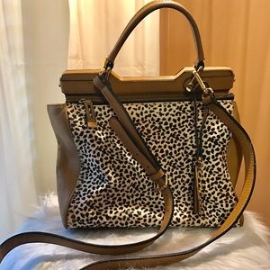 🐆 SALE 🐆 Vince Camuto Leopard Print Satchel