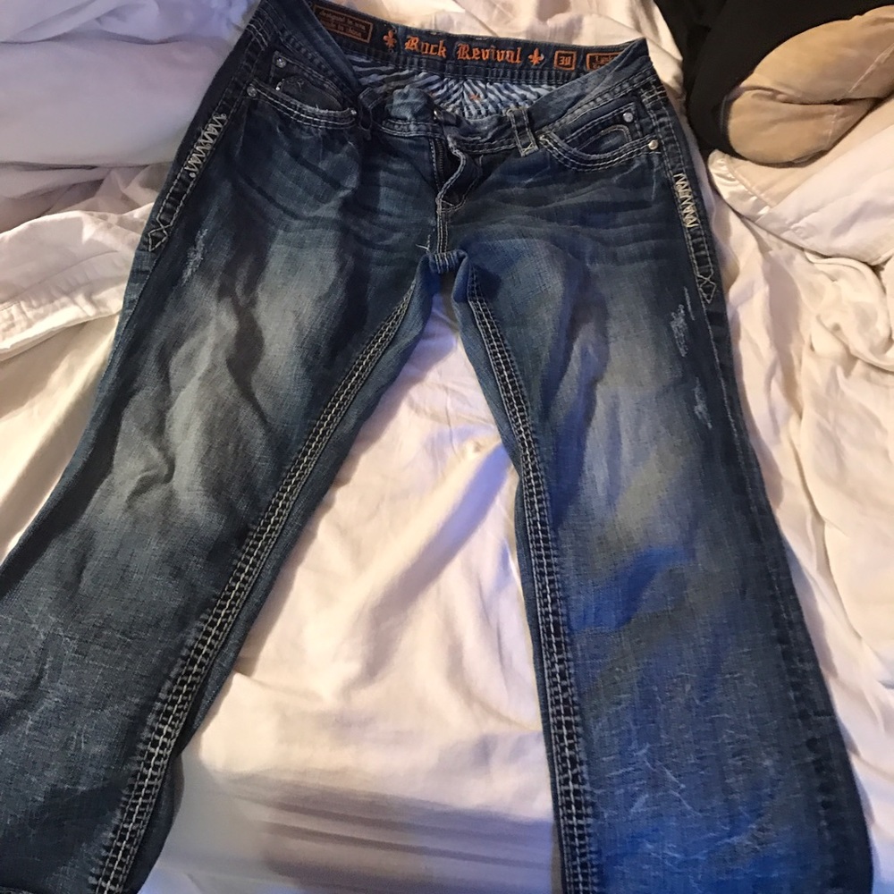 Rock revival capris
