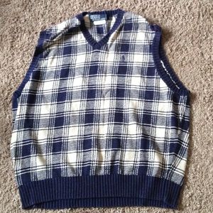 Ralph Lauren plaid sweater vest