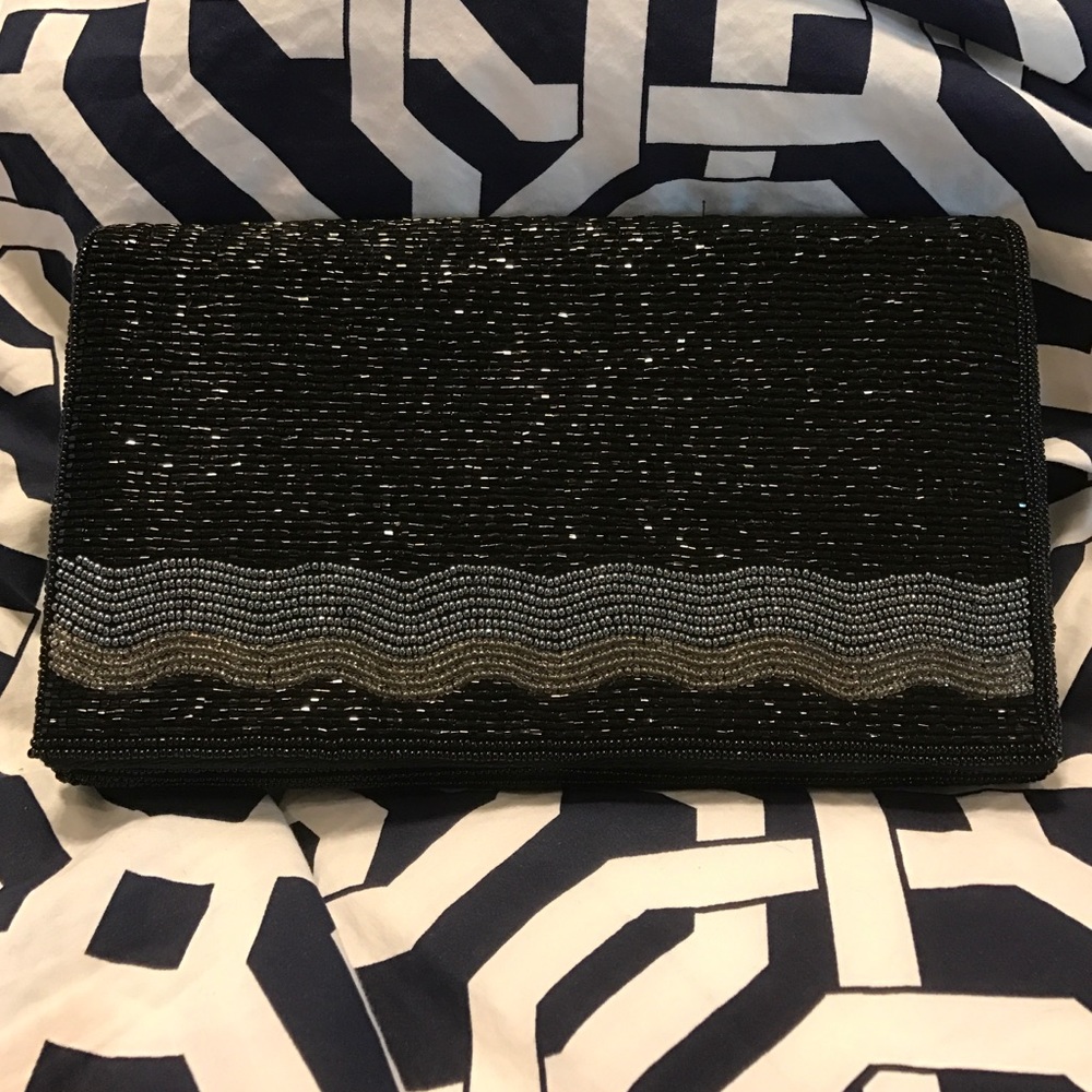 NWIT beaded clutch