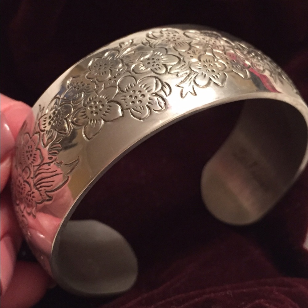Cuff Bracelet- Pewter- won't tarnish!