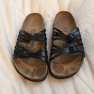 Black Betula Birkenstocks