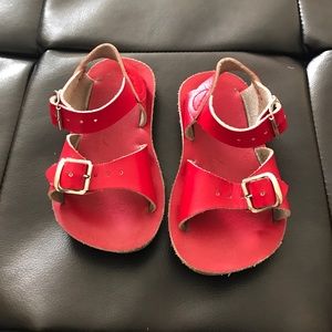 Sun San Red Sandals toddler size 5