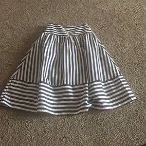 High waist Aline skirt