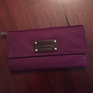 AUTHENTIC Deep Purple KATE SPADE Wallet