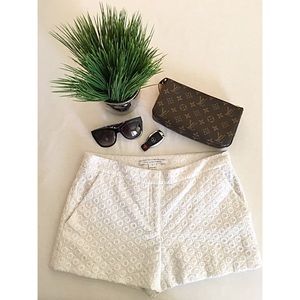DVF Fabiola Eyelet Short