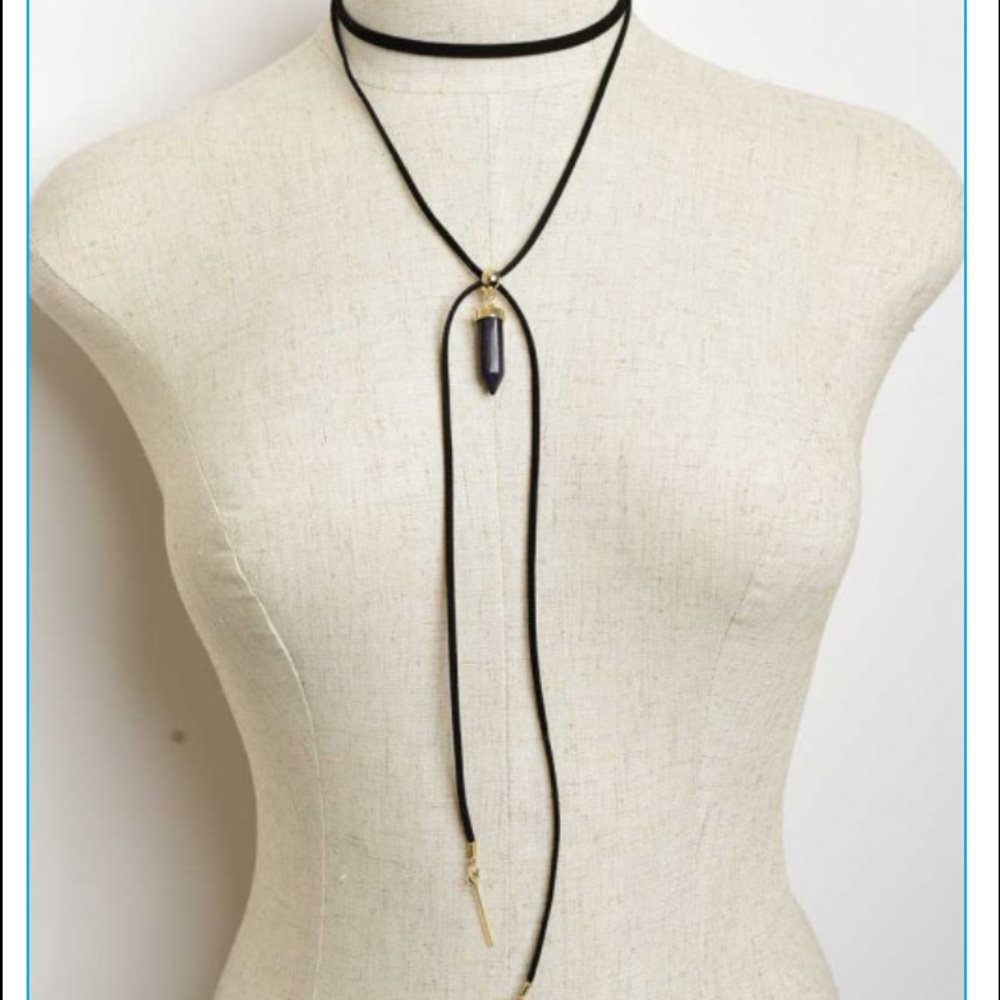 🔷 🌸🌸Host Pick!!! Gem drop necklace