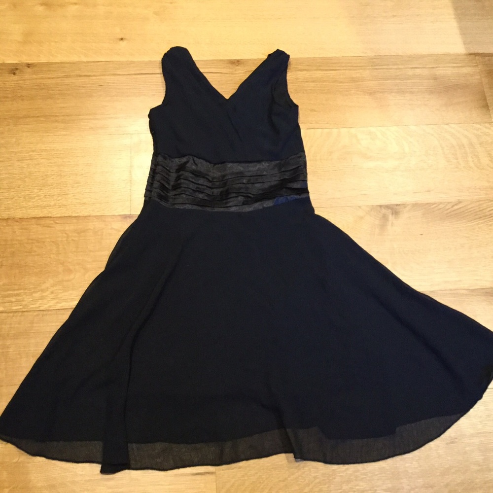 Sexy little black dress.