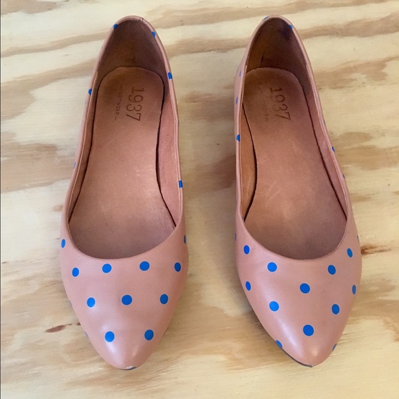 Madewell polka dot ballet flats sz 6.5 - Picture 1 of 4