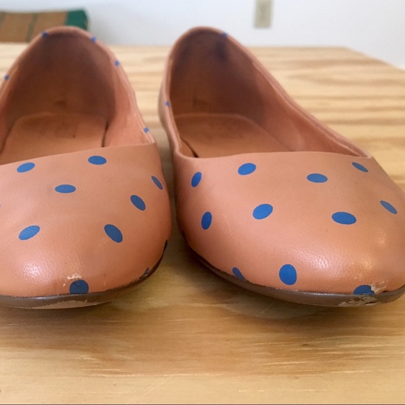 Madewell polka dot ballet flats sz 6.5 - Picture 2 of 4