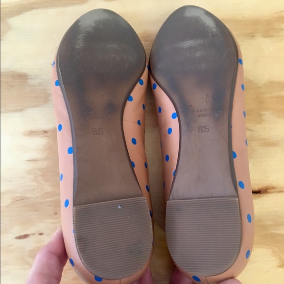 Madewell polka dot ballet flats sz 6.5 - Picture 3 of 4