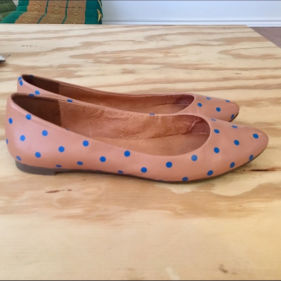 Madewell polka dot ballet flats sz 6.5 - Picture 4 of 4