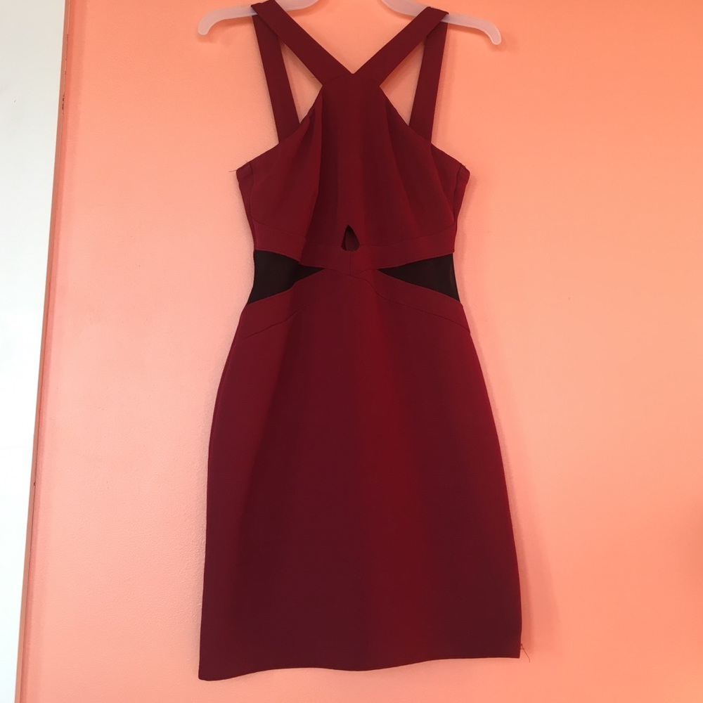 CR Burgundy Dress