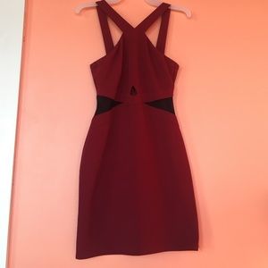 CR Burgundy Dress