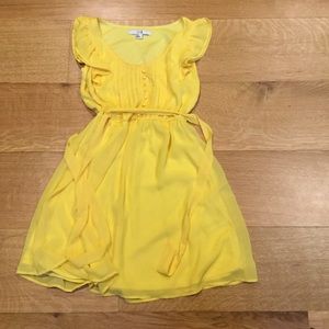 Lovely yellow forever 21 dress