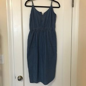 soft denim Old Navy tank dress