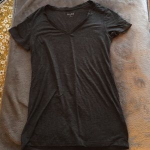 Dark Grey Plain Tshirt