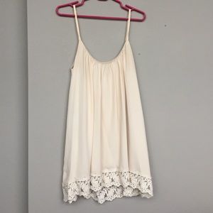 Tobi cream boho top