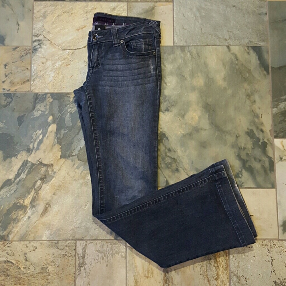 Dark Wash Refuge Jeans in Long Length!
