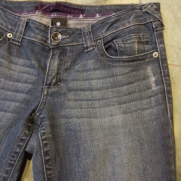 Dark Wash Refuge Jeans in Long Length! - Picture 3 of 4