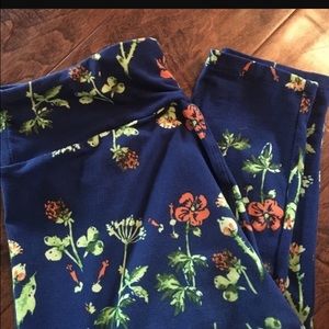 Floral tween leggings, Lularoe
