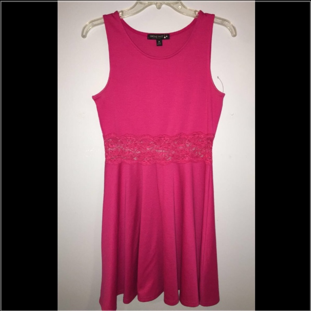 Sleeveless Pink Dress