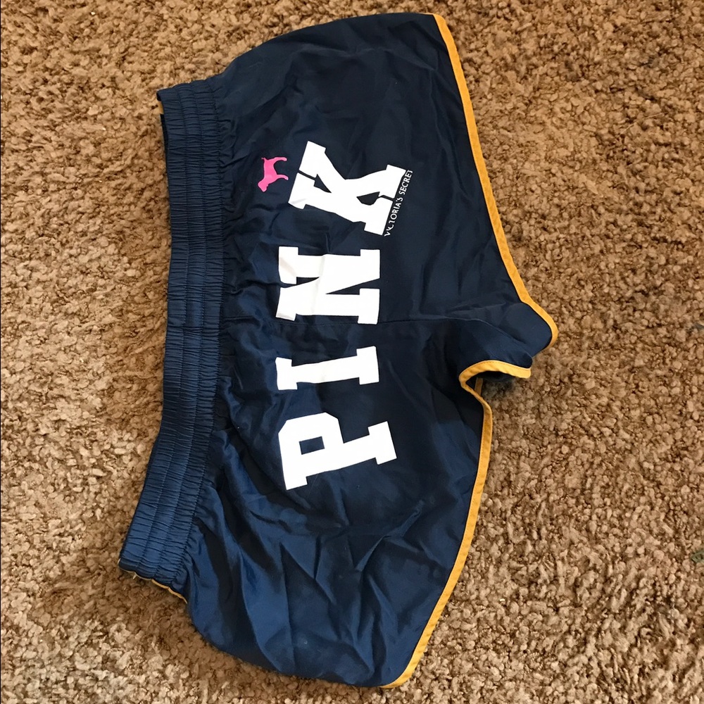 Pink sleep shorts