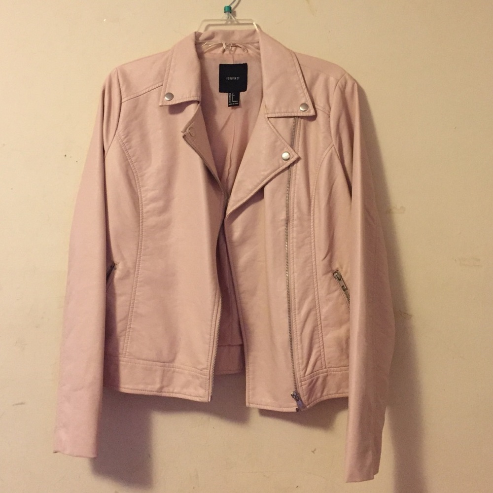 Pink Forever 21 leather💕