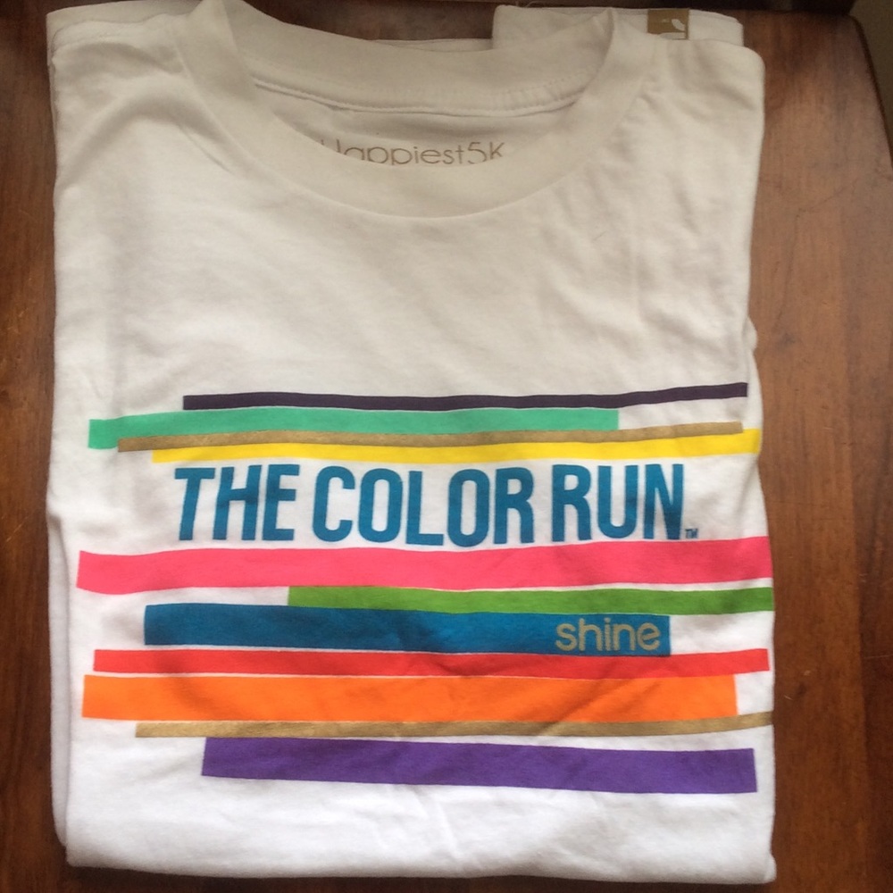 Official Color Run Shine Tee Shirt