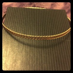 Gold choker