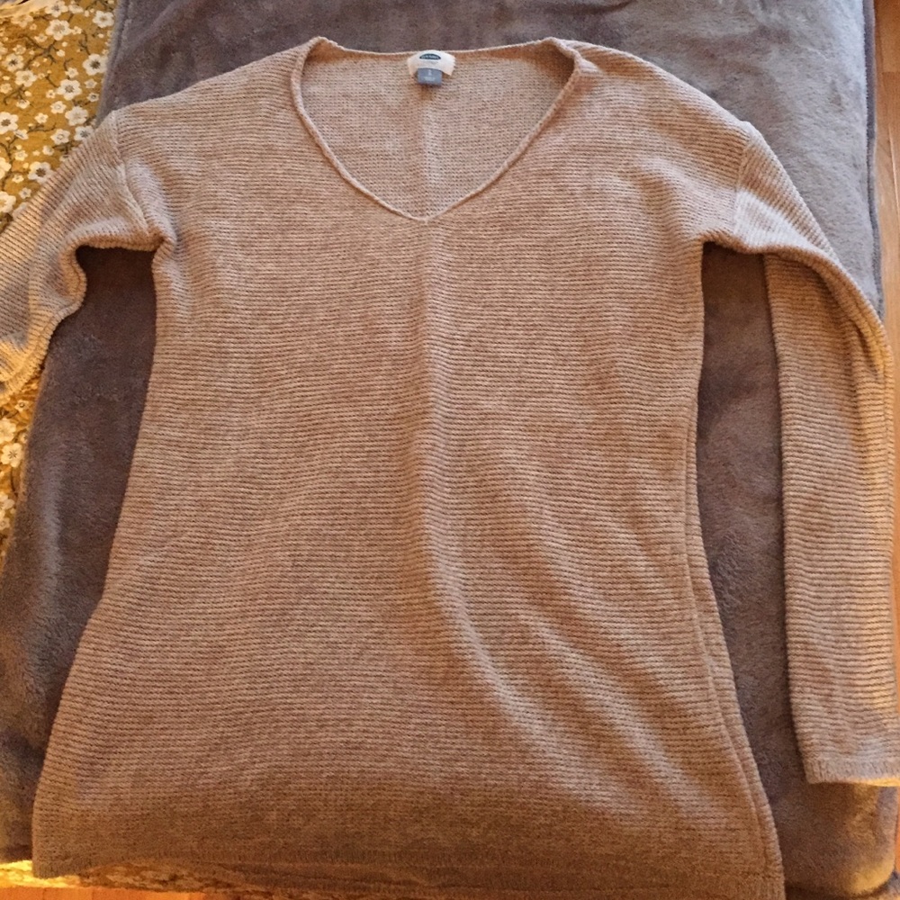 V-neck sweater