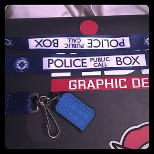 Doctor Who lanyard