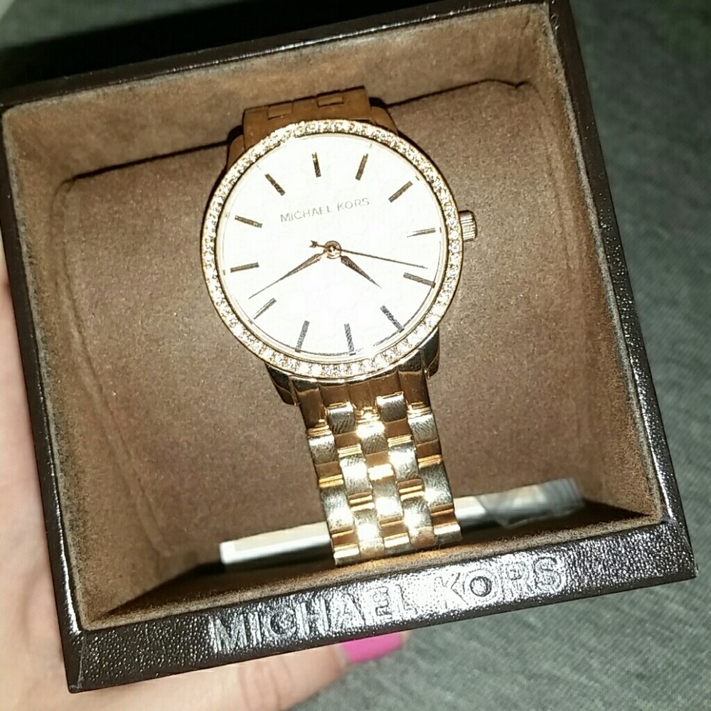 Rose Gold Michael Kors Watch