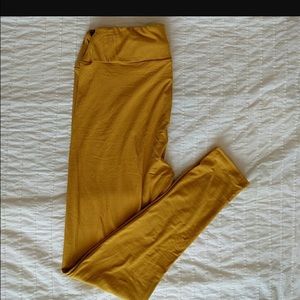 Lularoe Mustard leggings