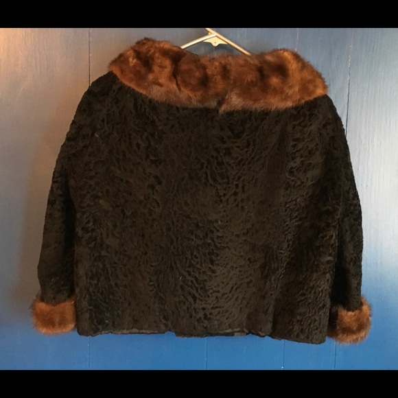 Vintage🌹 Lamb and Mink Coat/Jacket, Rare Find!! - Picture 3 of 3