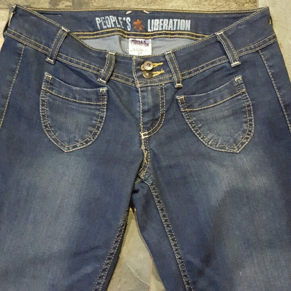 People's Liberation Flare Jeans - Picture 3 of 4