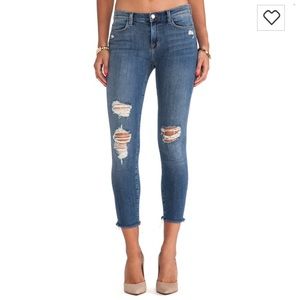 J Brand Cropped Mid Rise Jean in Fury 24hr SALE J Brand Cropped Mid Rise Jean in Fury 24hr SALE
