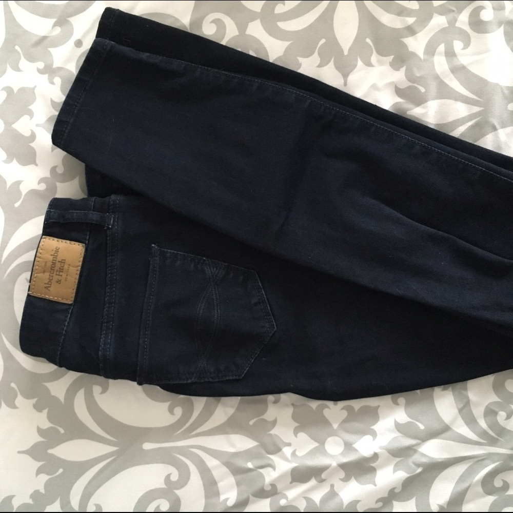 Dark wash Abercrombie jeans