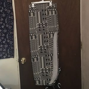 Tribal Maxi Side slit skirt