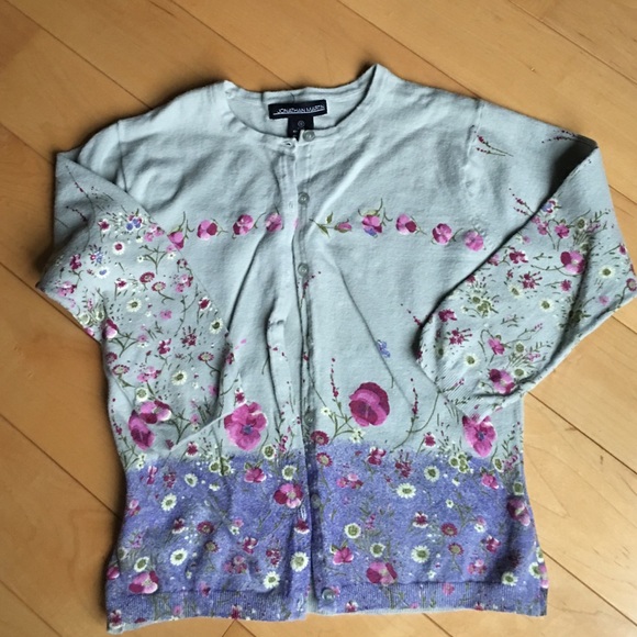 Floral cardigan. Small. Gently worn - Picture 1 of 4