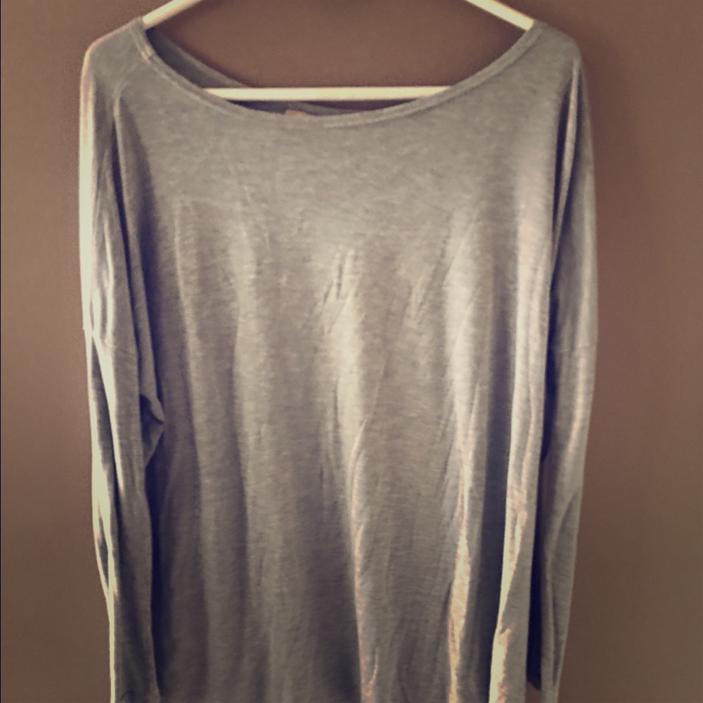 Grey Piko Top