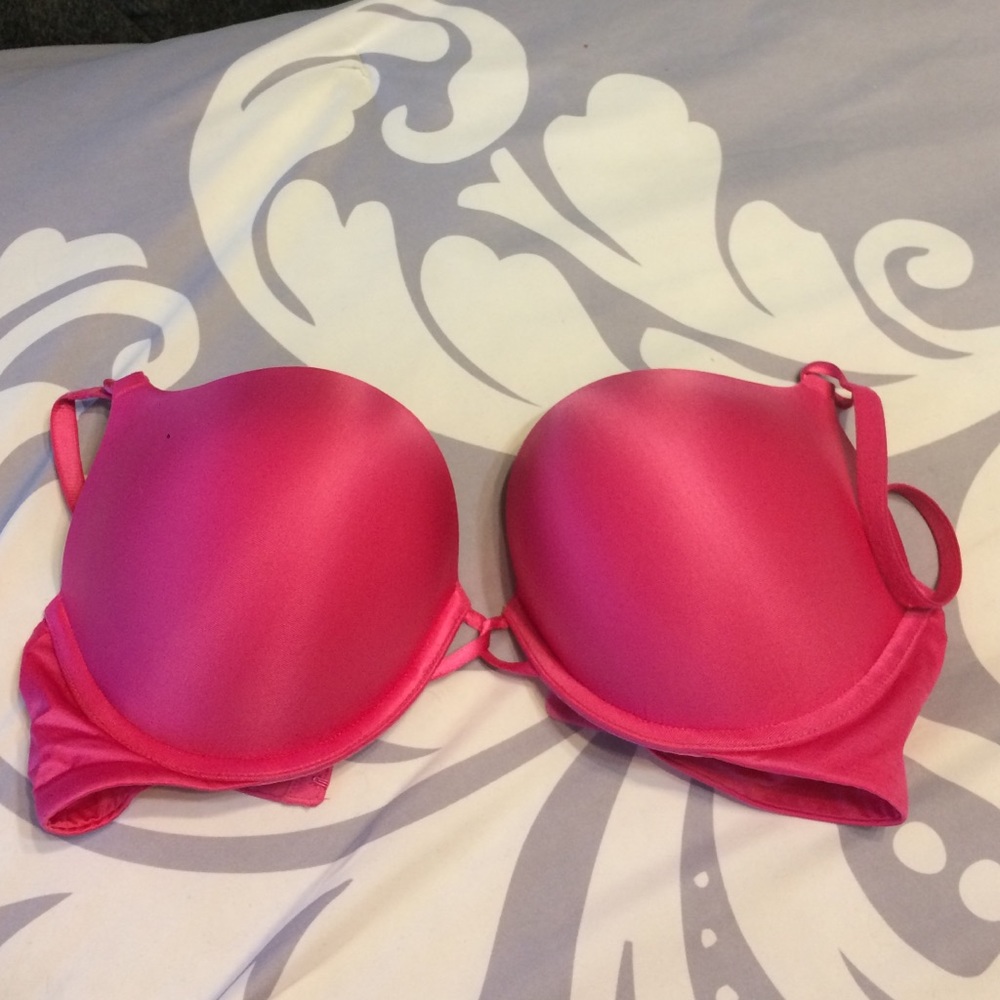 Victoria's Secret hot pink bra