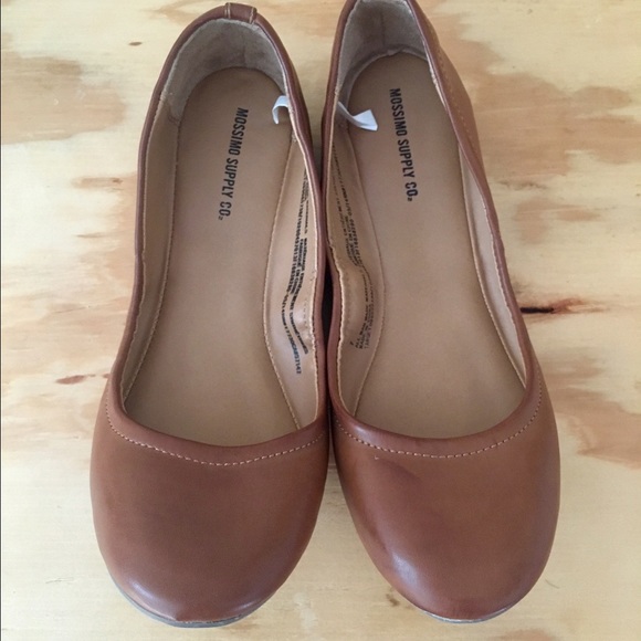 Mossimo brown ballet flats size 7 - Picture 2 of 4