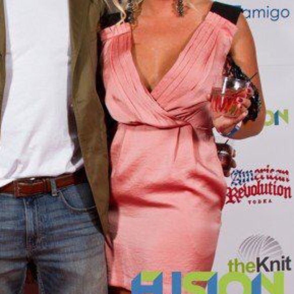 BCBG pink dress