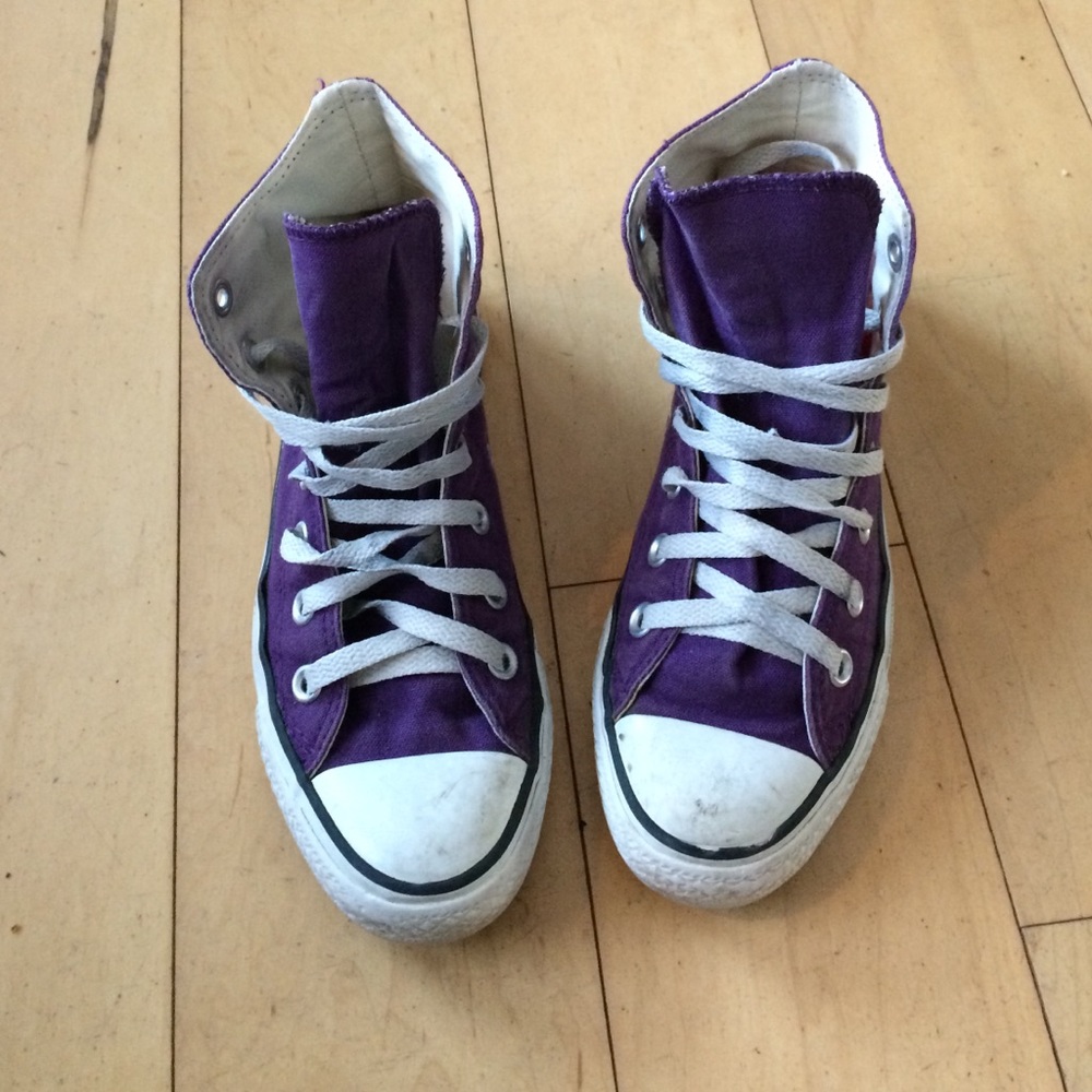 Purple Chuck Taylor Converse