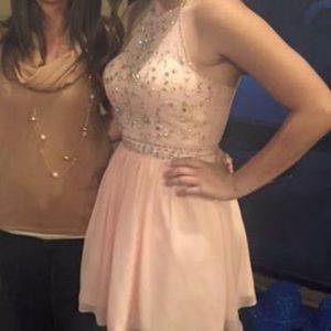 A short homecoming dress