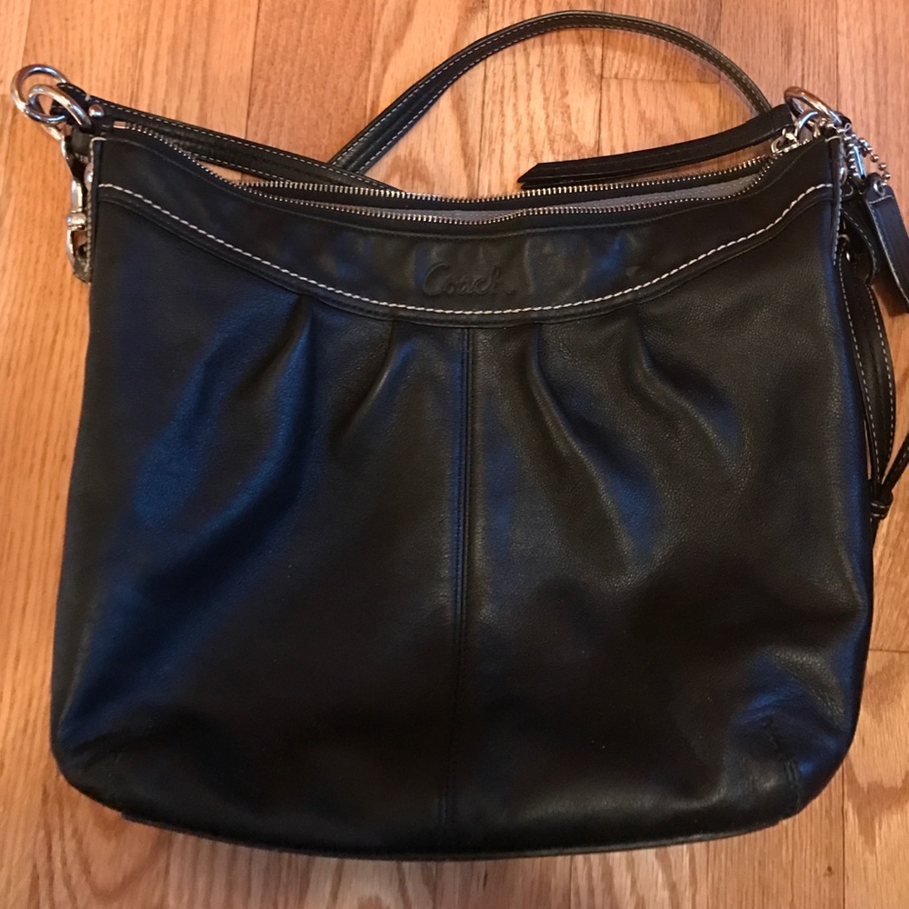 Coach crossbody black purse.
